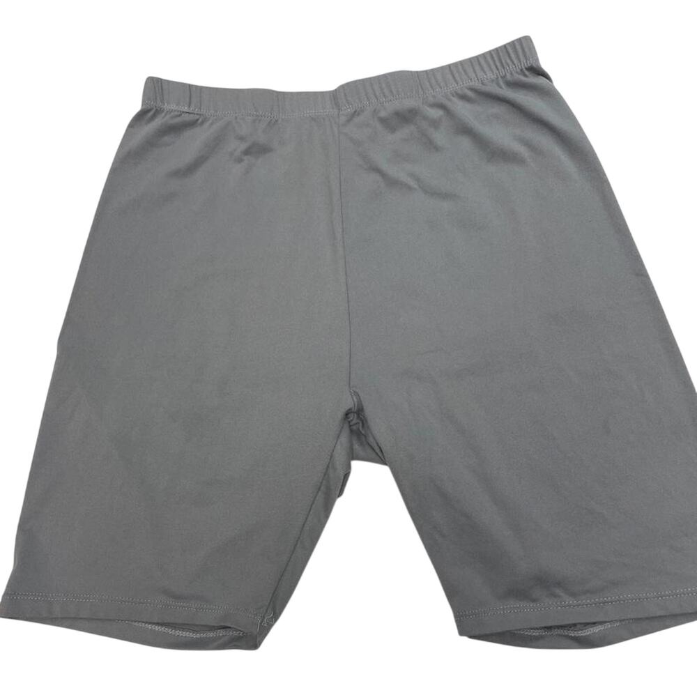 Grey athletic shorts